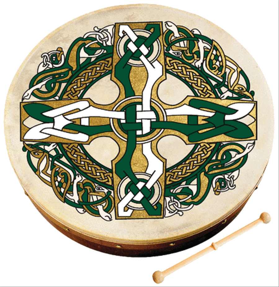 Celtic Cross Bodhrán Celtic Cross Bodhrán Percussion scores gallery preview page 1