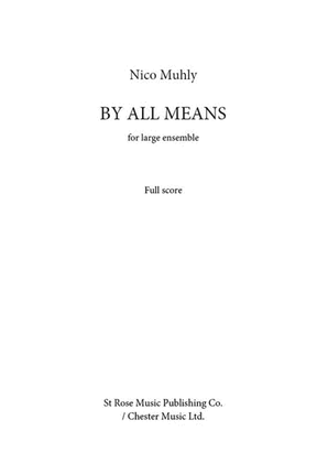 Book cover for By All Means