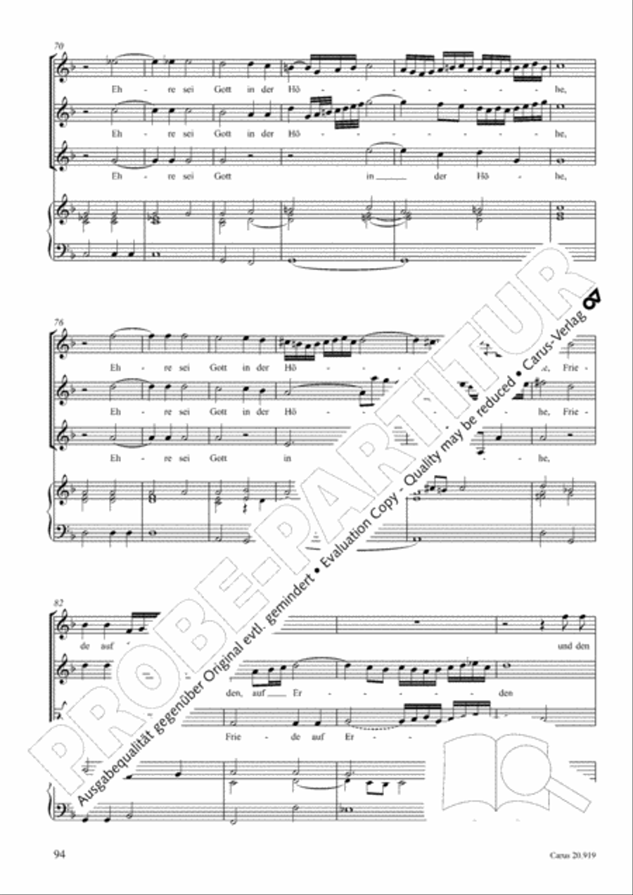 Opera varia I. Works with 1-7 parts (Complete edition, vol. 19) [Werke mit 1-7 obligaten Stimmen] Score scores gallery preview page 151