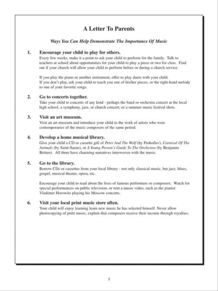 My Music Journal – Student Assignment Book Piano Method scores gallery preview page 6