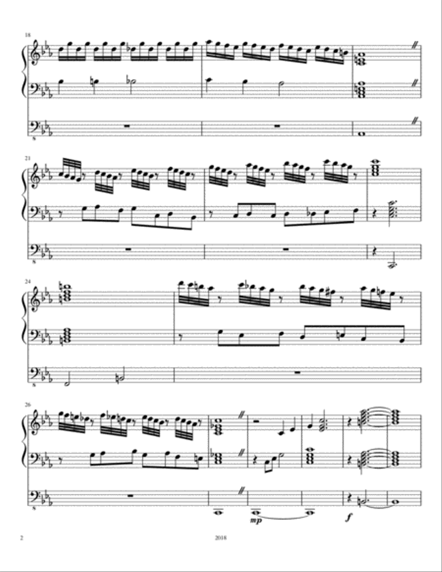 The Vampire's Lair Organ Solo scores gallery preview page 2