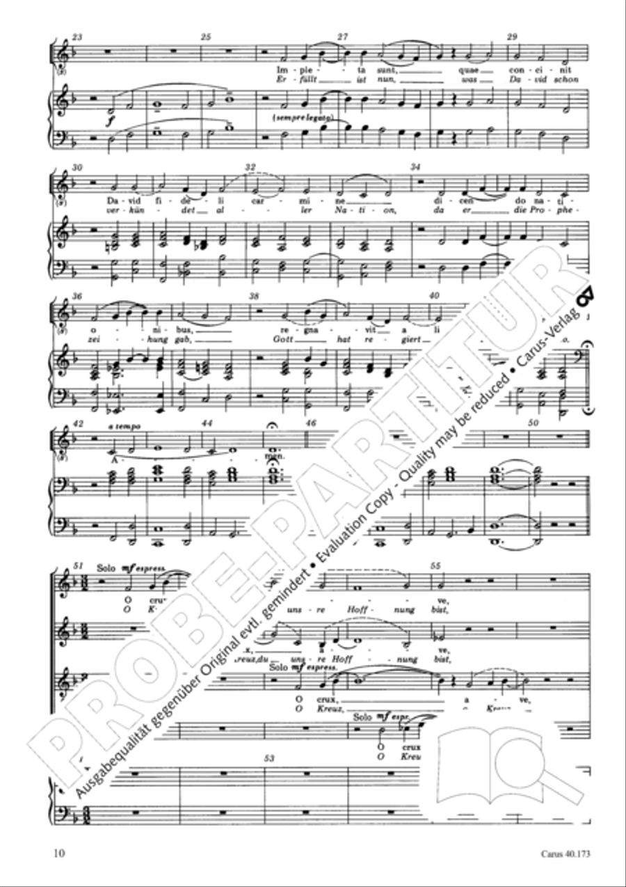 Via crucis 4-Part scores gallery preview page 11