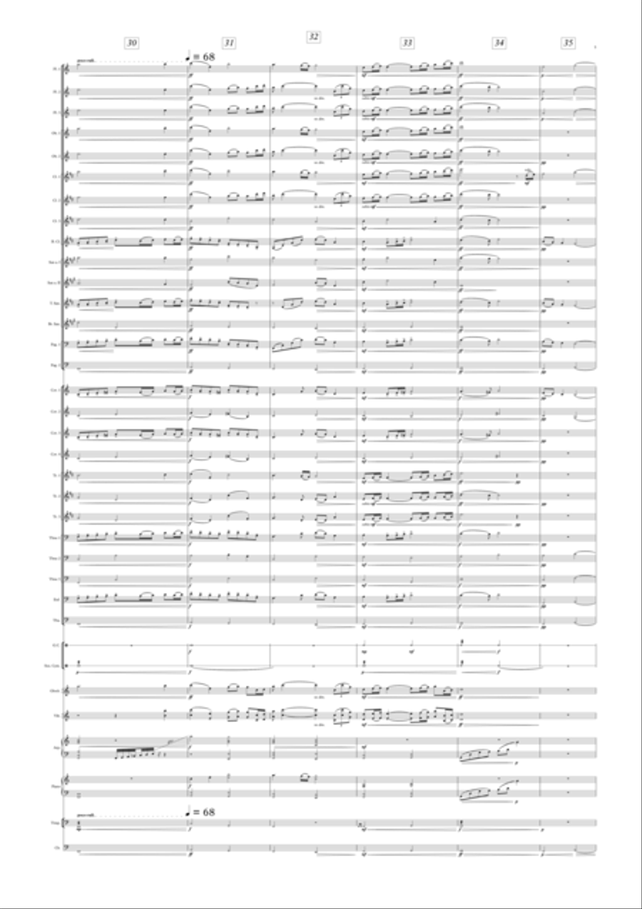 ELEGY Concert Band scores gallery preview page 6