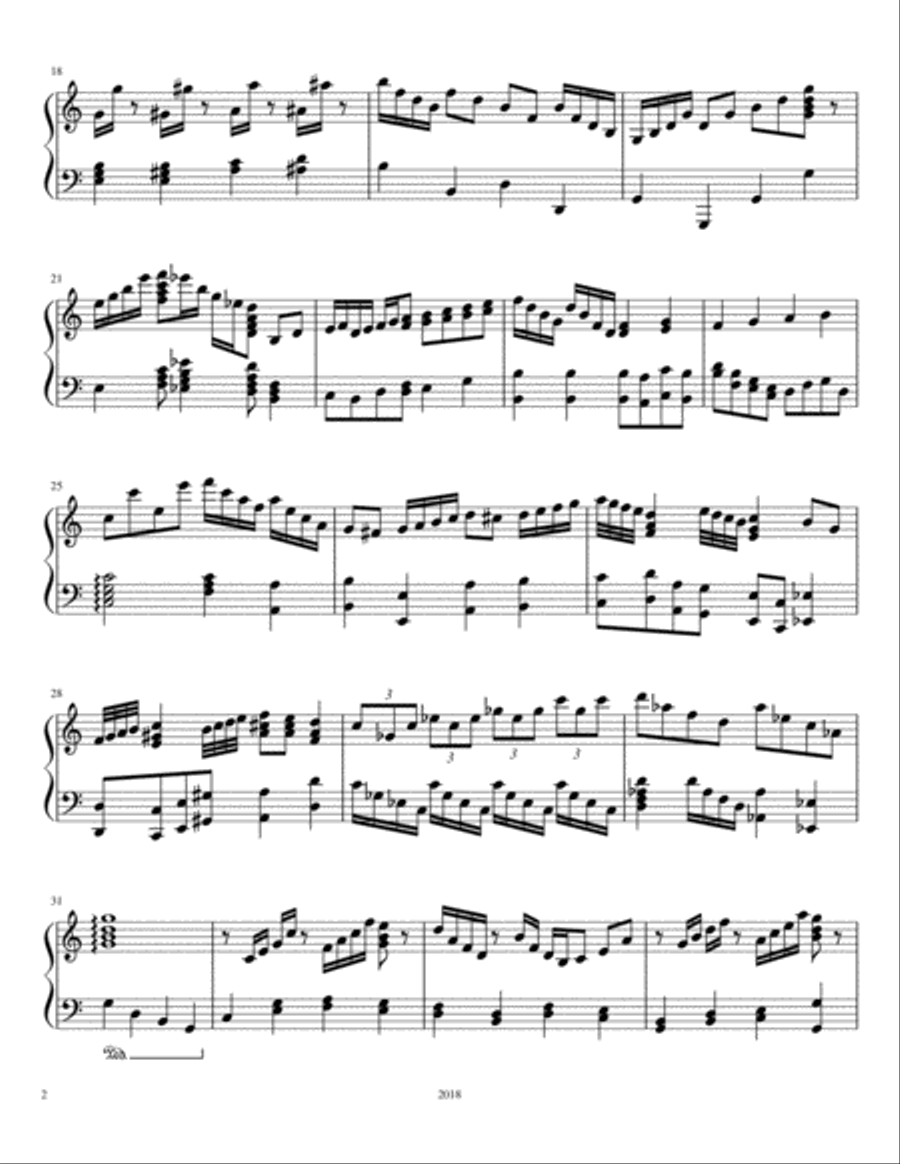 A Mild Breeze A Mild Breeze Piano Solo scores gallery preview page 2