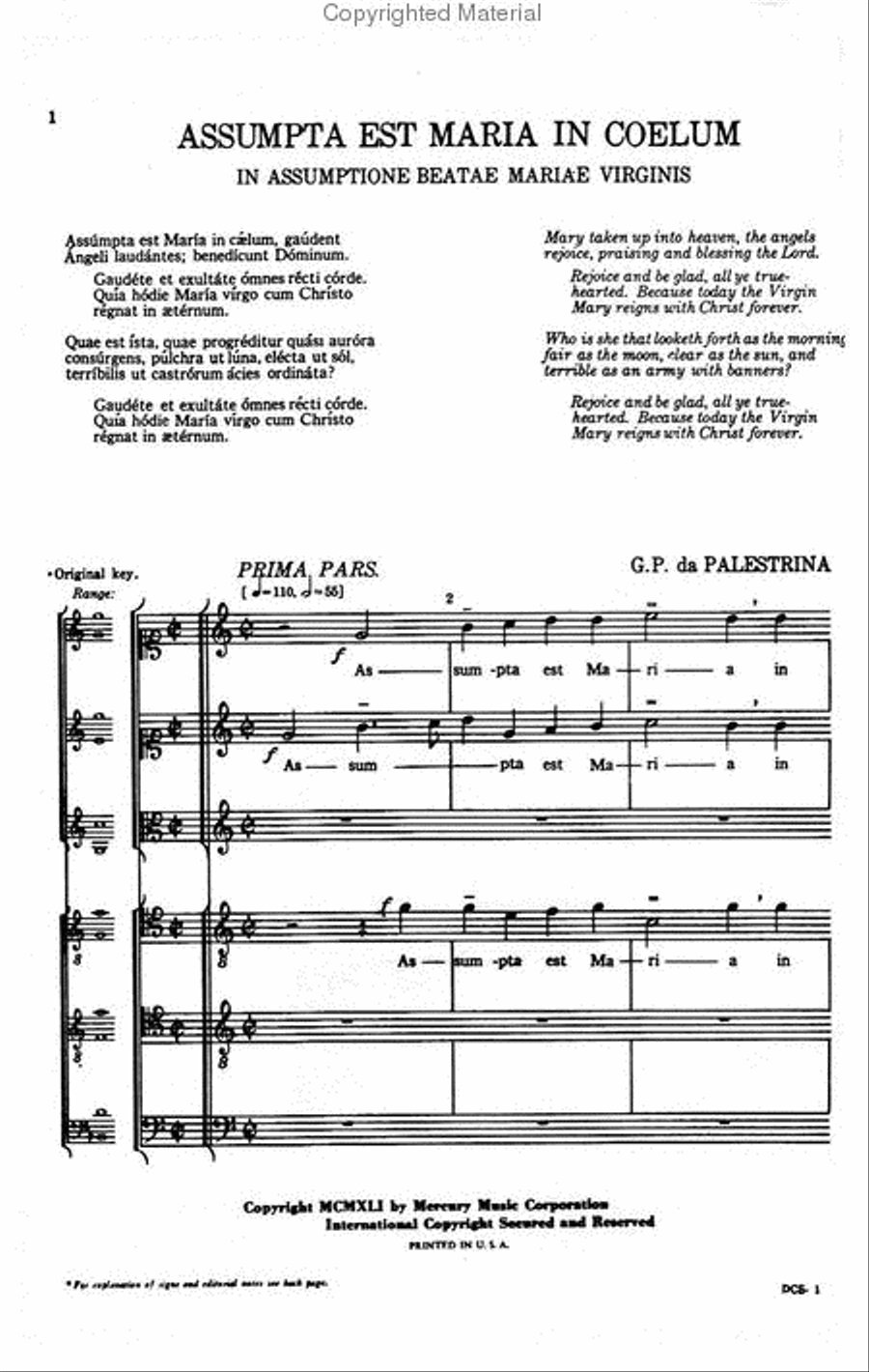 Assumpta Est Maria TTB scores gallery preview page 2