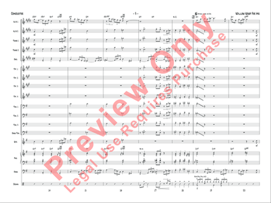 Willow Weep for Me Willow Weep for Me Jazz Ensemble scores gallery preview page 6