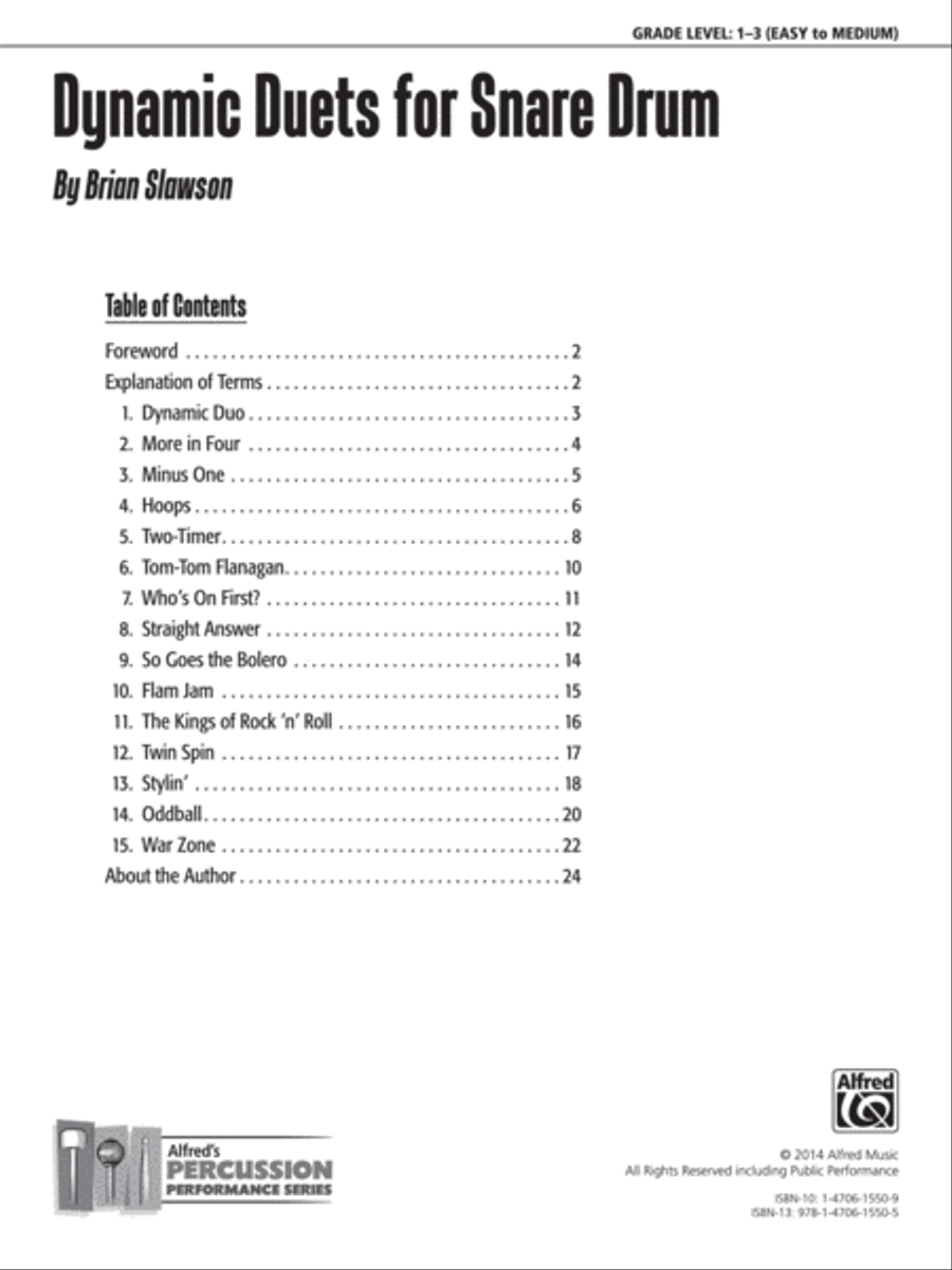 Dynamic Duets for Snare Drum Small Ensemble scores gallery preview page 6