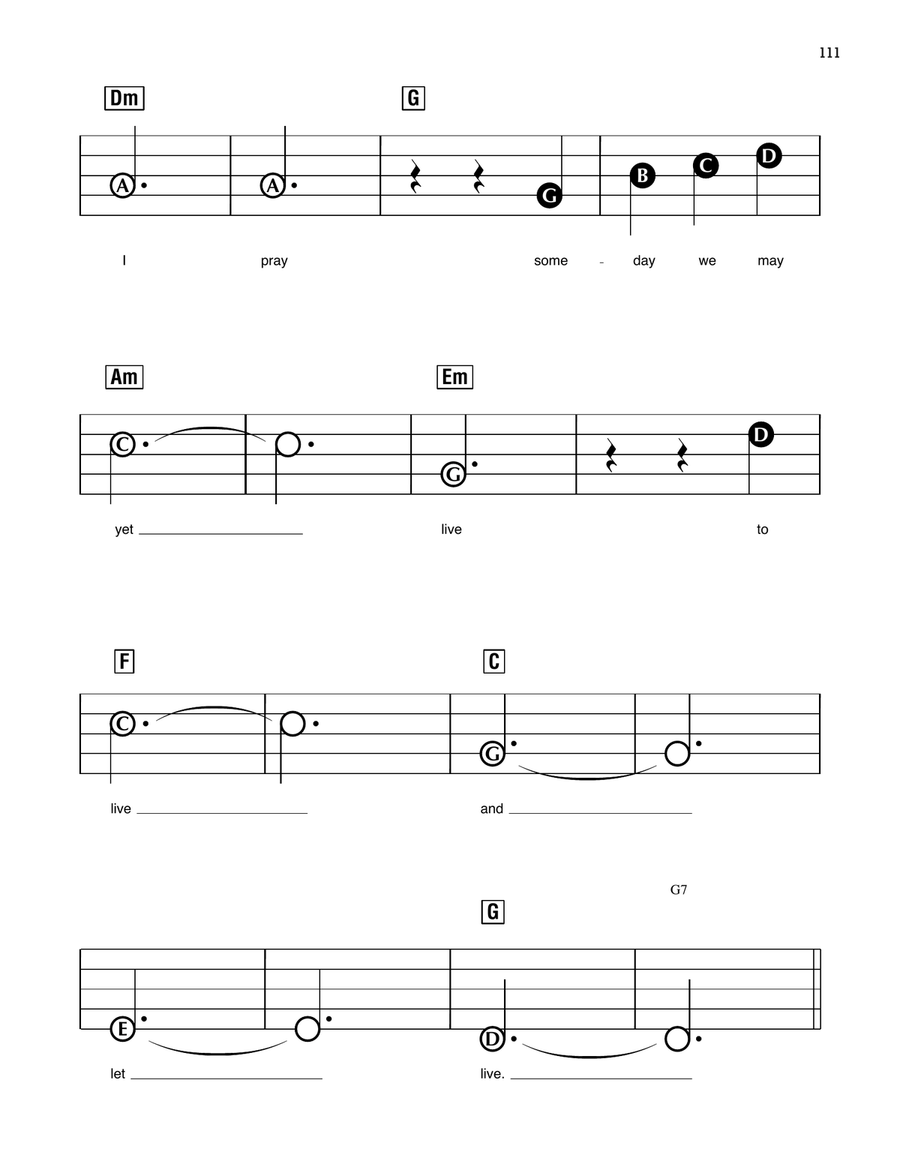 Someday (from The Hunchback Of Notre Dame) Electronic Keyboard scores gallery preview page 2