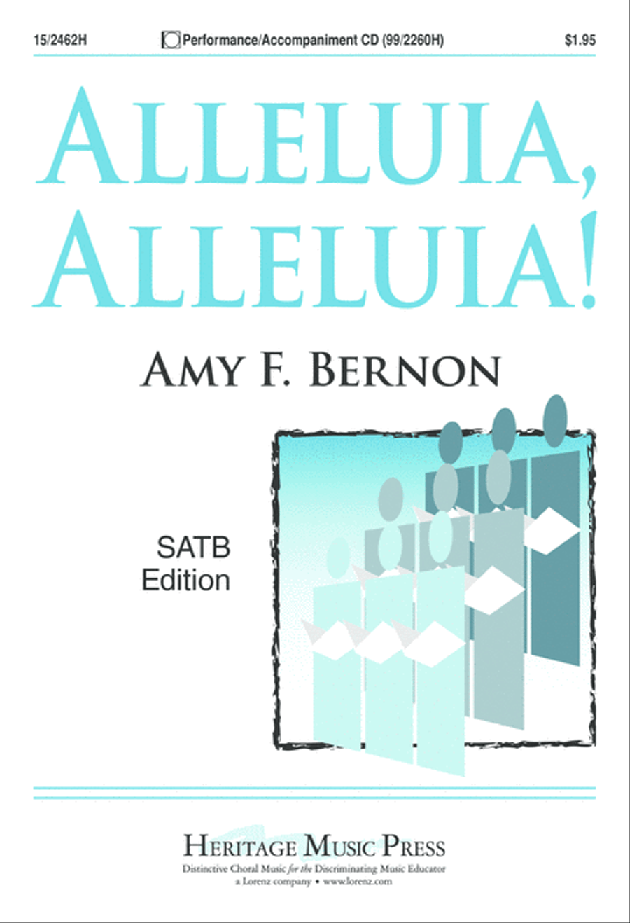 Alleluia, Alleluia! Alleluia, Alleluia! 4-Part scores gallery preview page 2