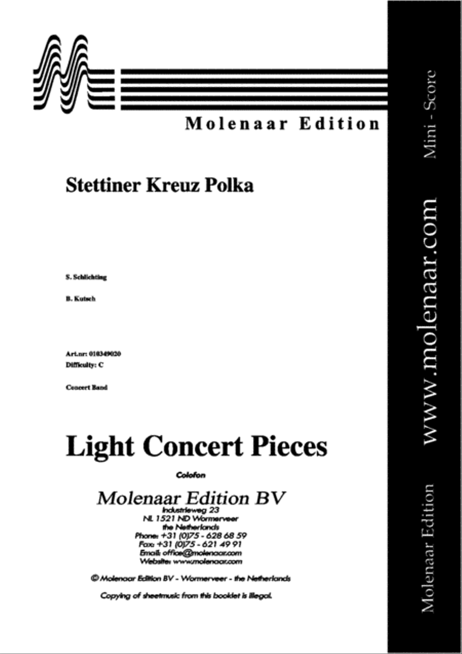 Stettiner Kreuz Polka Concert Band scores gallery preview page 2
