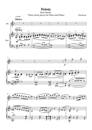 Status - Three short pieces for Oboe and Piano