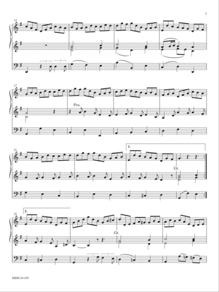 Jesu, Joy of Our Desiring Organ scores gallery preview page 2
