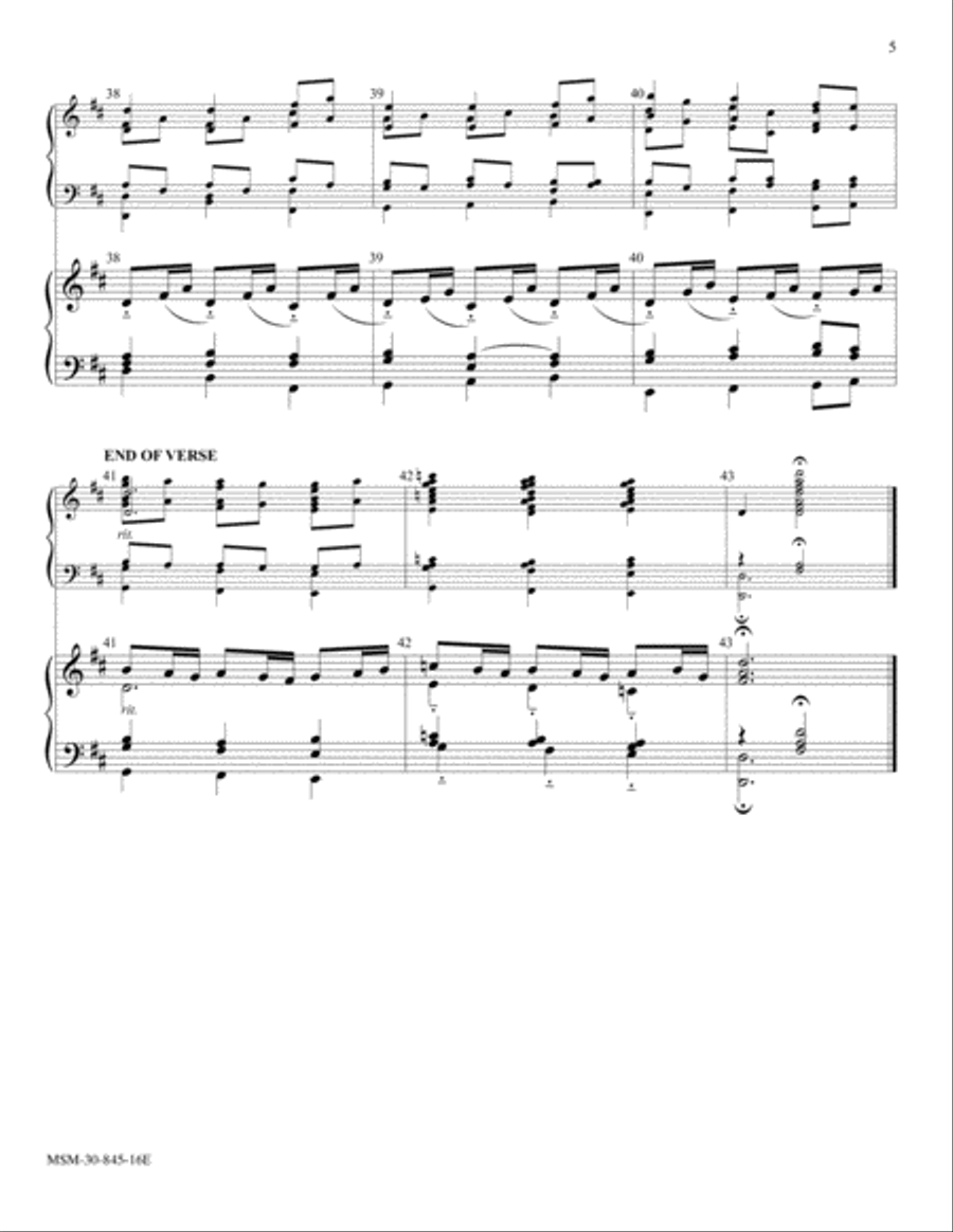 Nettleton Choir scores gallery preview page 5