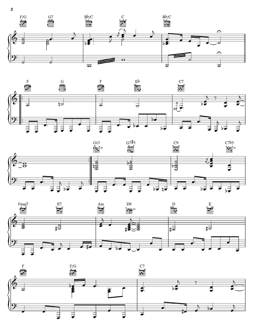 Everything Must Go Piano, Vocal, Guitar scores gallery preview page 2