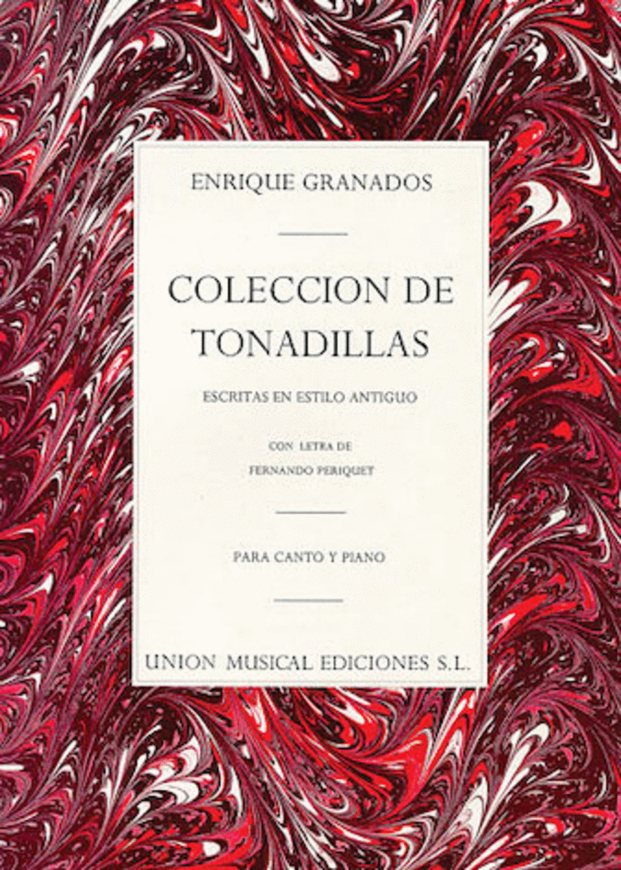Coleccion De Tonadillas (Voice/Piano)