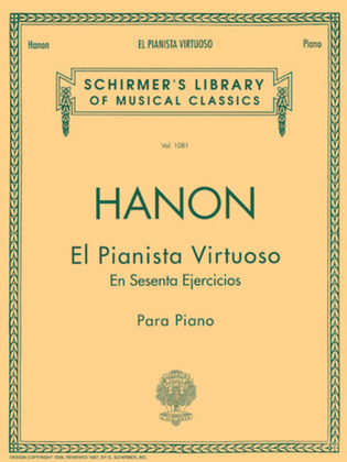 Book cover for El Pianista Virtuoso in 60 Ejercicios – Complete
