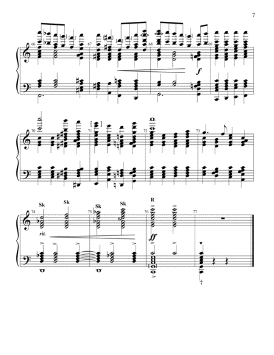 Bells & Chimes for Special Times Handbell Choir scores gallery preview page 34