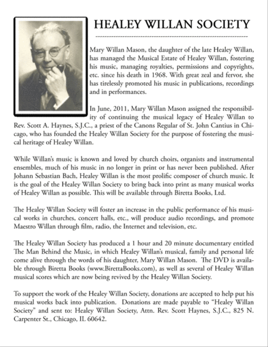Ave Verum, HWC 328 4-Part scores gallery preview page 2