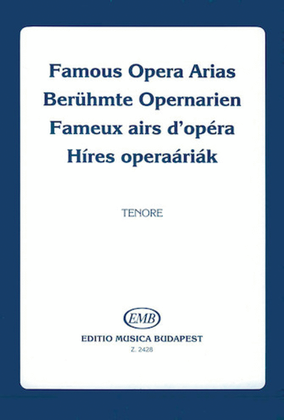 Book cover for Favourite Opera Arias