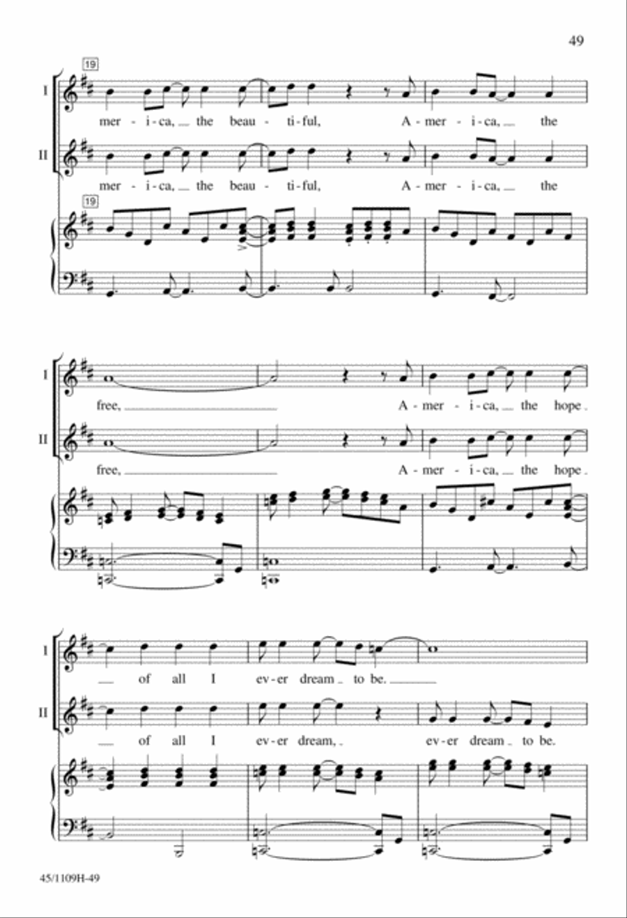 In Concert! for 2-part Choirs 2-Part scores gallery preview page 50