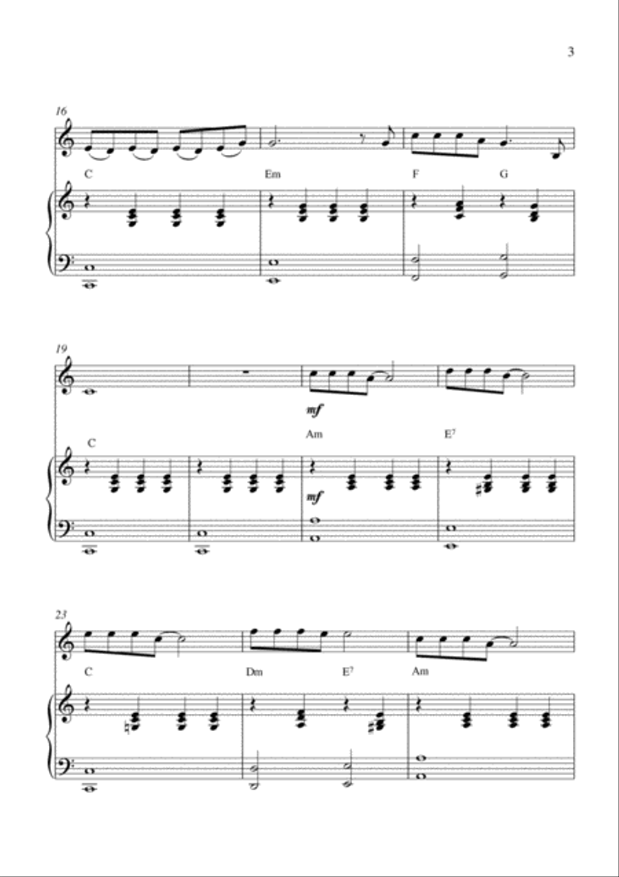 Amarantine Violin Solo scores gallery preview page 3