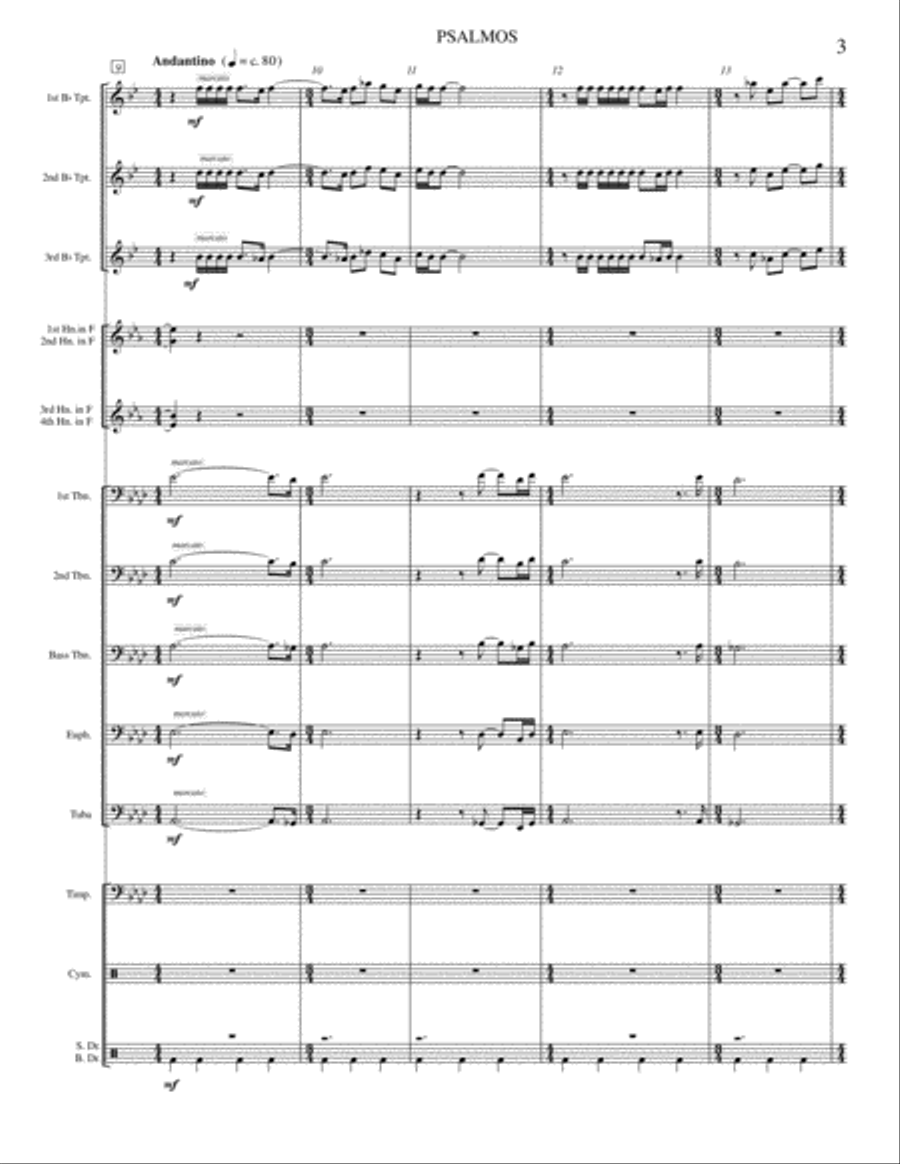 Psalmos Brass Ensemble scores gallery preview page 4