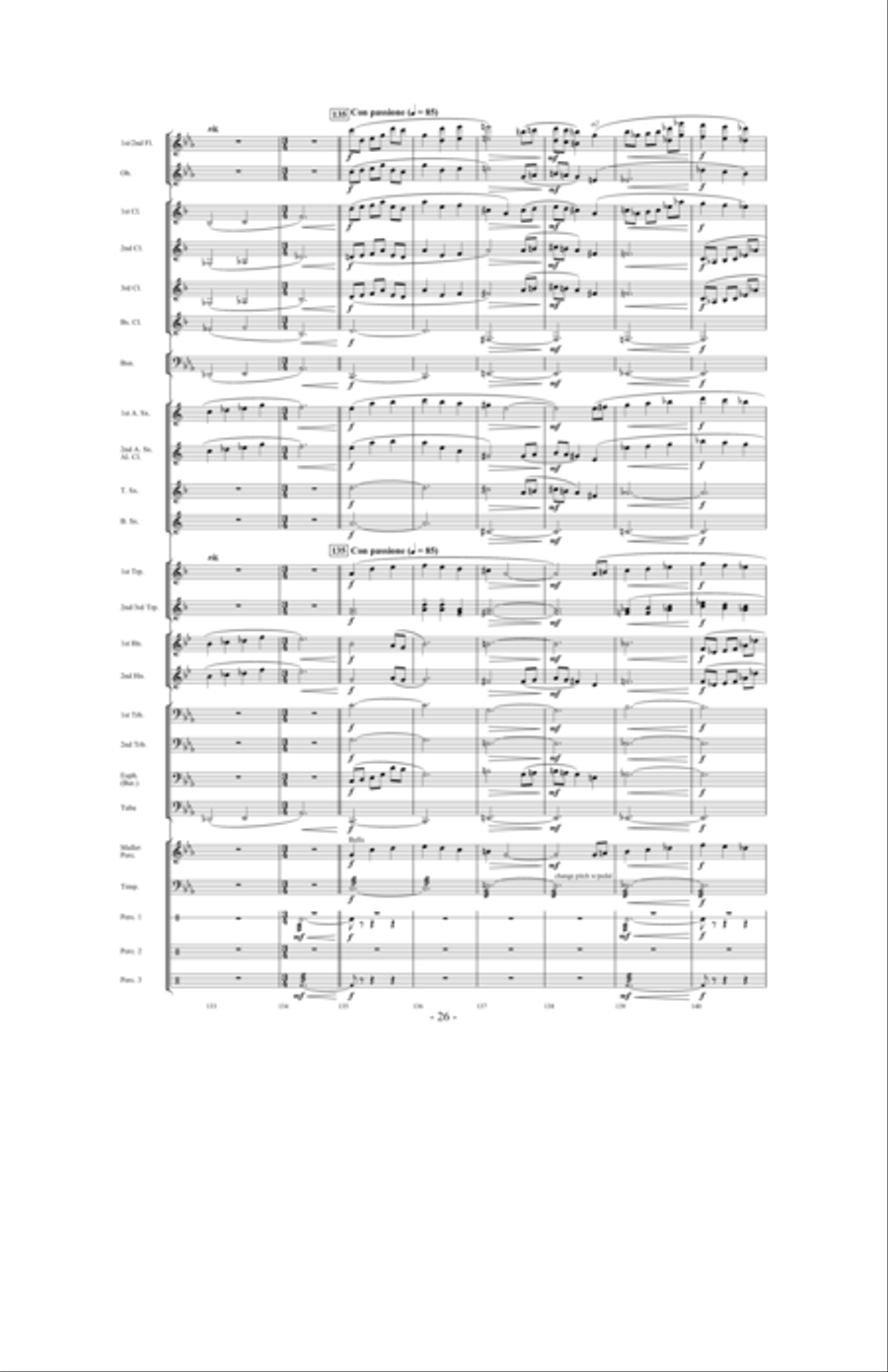 Valley of the Kings Concert Band scores gallery preview page 25