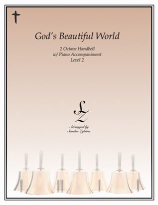 God's Beautiful World (2 octave handbell & piano accompaniment)