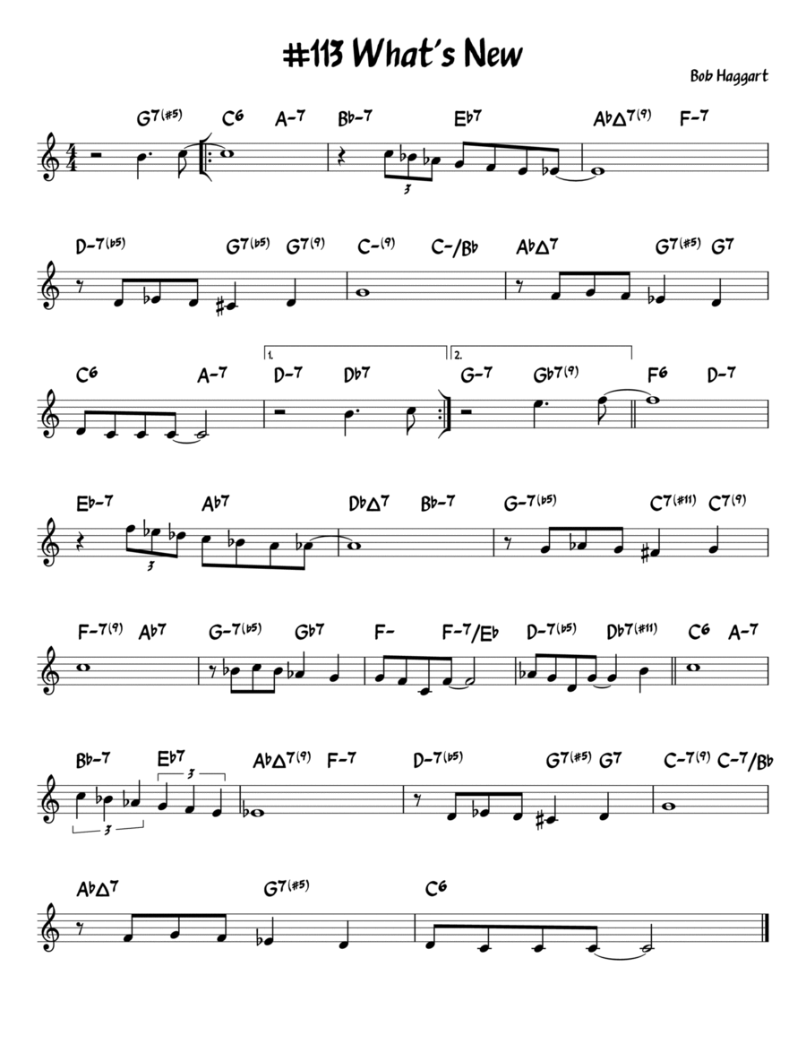 What's New? Piano scores gallery preview page 1