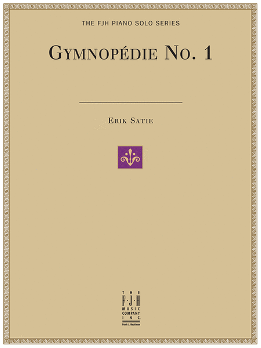Gymnopedie No. 1 Piano Solo scores gallery preview page 1