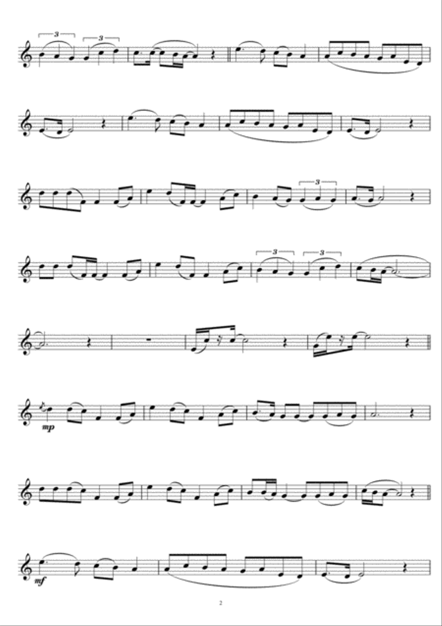 Lambada Lambada Clarinet Solo scores gallery preview page 2