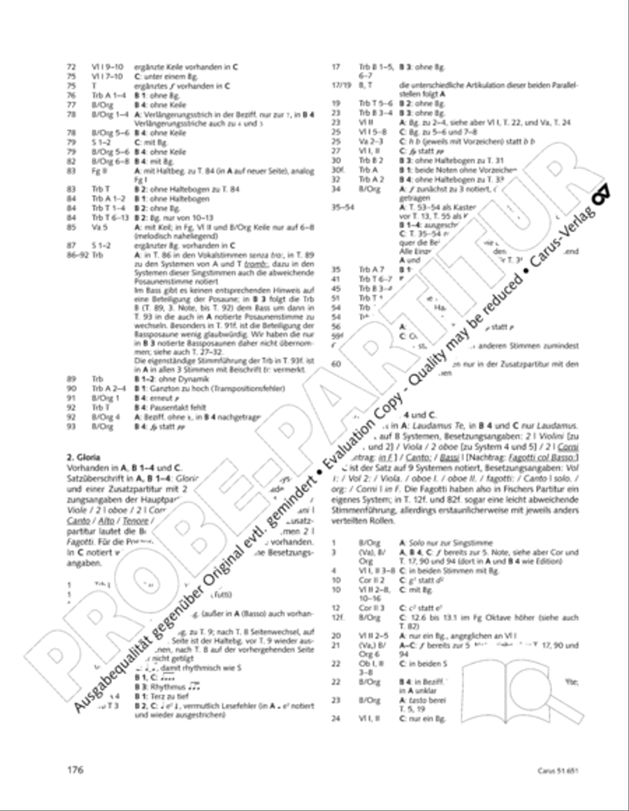 C Minor Mass, K. 427 (Missa in c KV 427) 4-Part scores gallery preview page 192