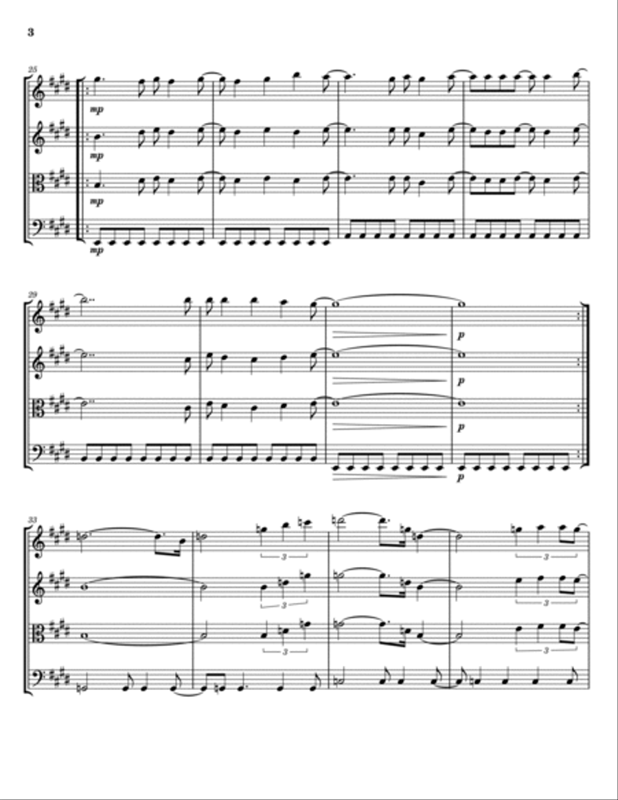 Dreams Dreams String Trio scores gallery preview page 3