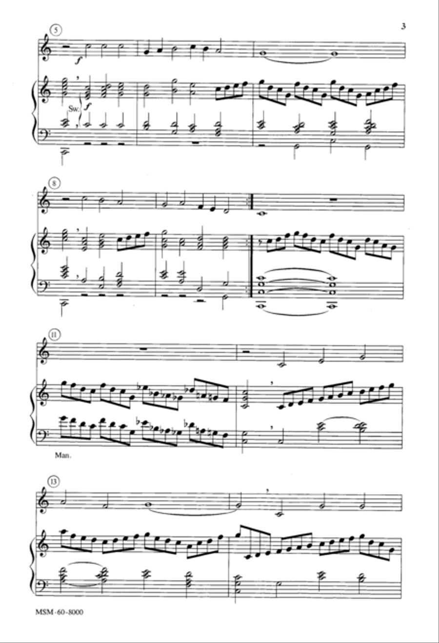 A Mighty Fortress 3-Part scores gallery preview page 2
