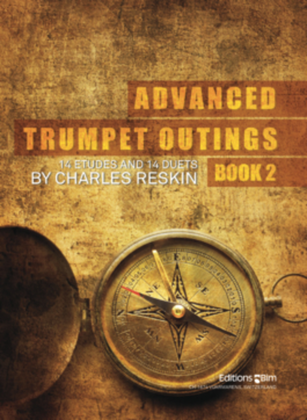 Book cover for Advanced Trumpet Outings Book 2
