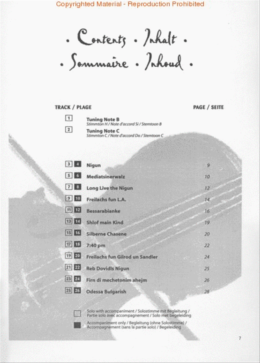 Play Klezmer! Clarinet Solo scores gallery preview page 2