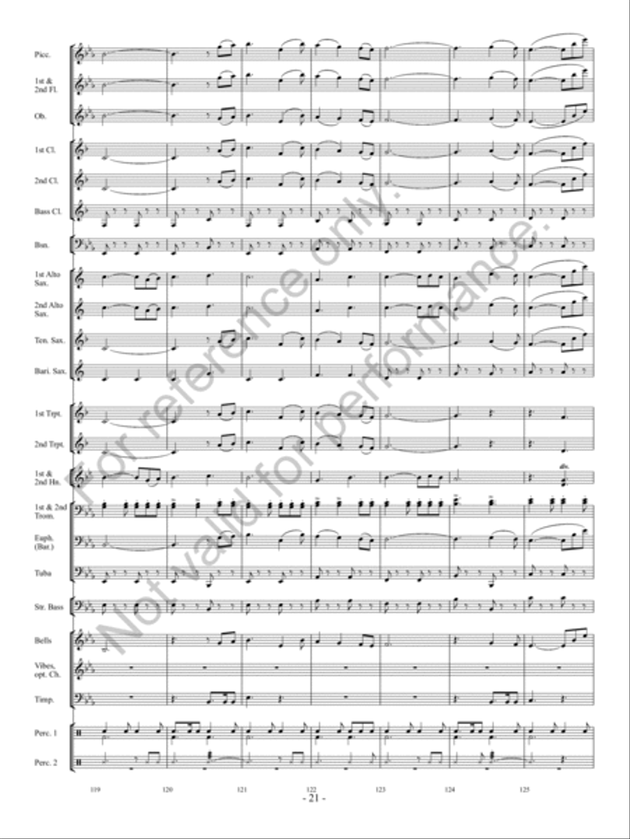 As Spring Arrives As Spring Arrives Concert Band scores gallery preview page 20