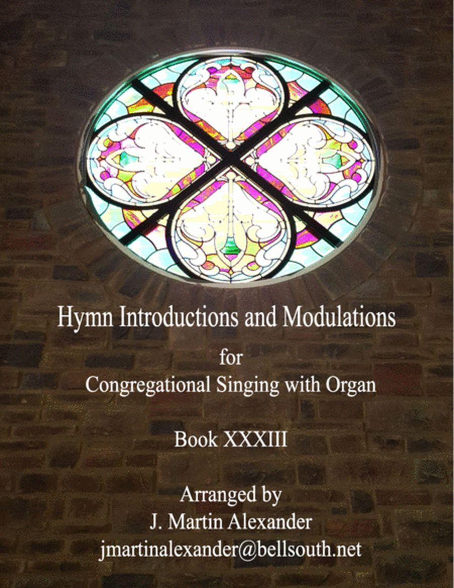 Hymn Introductions and Modulations - Book XXXIII image number null