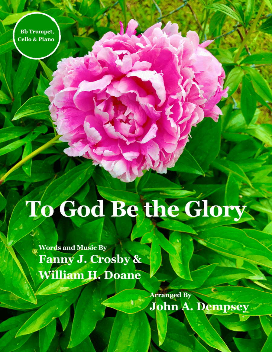 To God Be the Glory (Trio for Trumpet, Cello and Piano) image number null