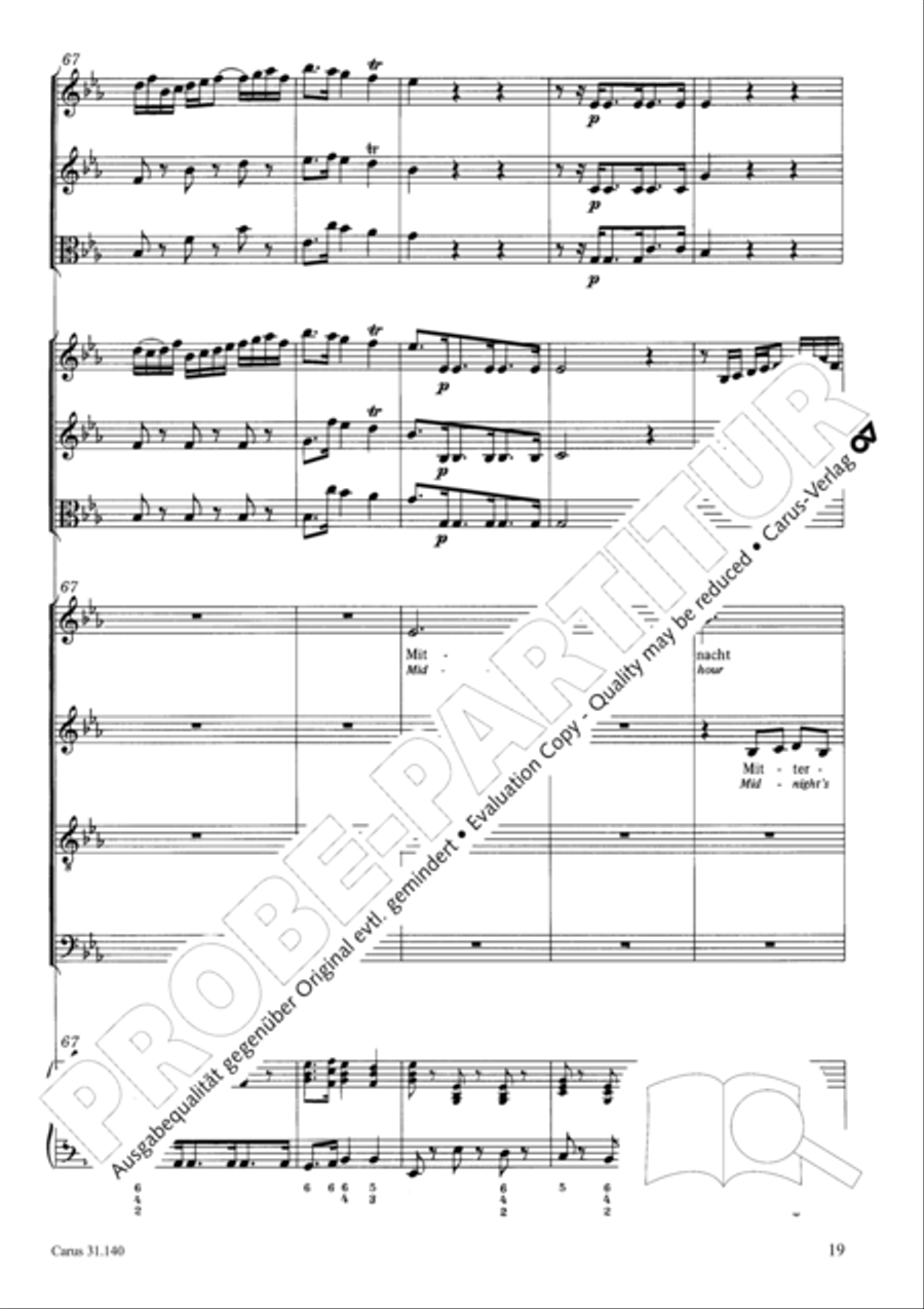 Wake, o wake and hear the voices STB scores gallery preview page 20