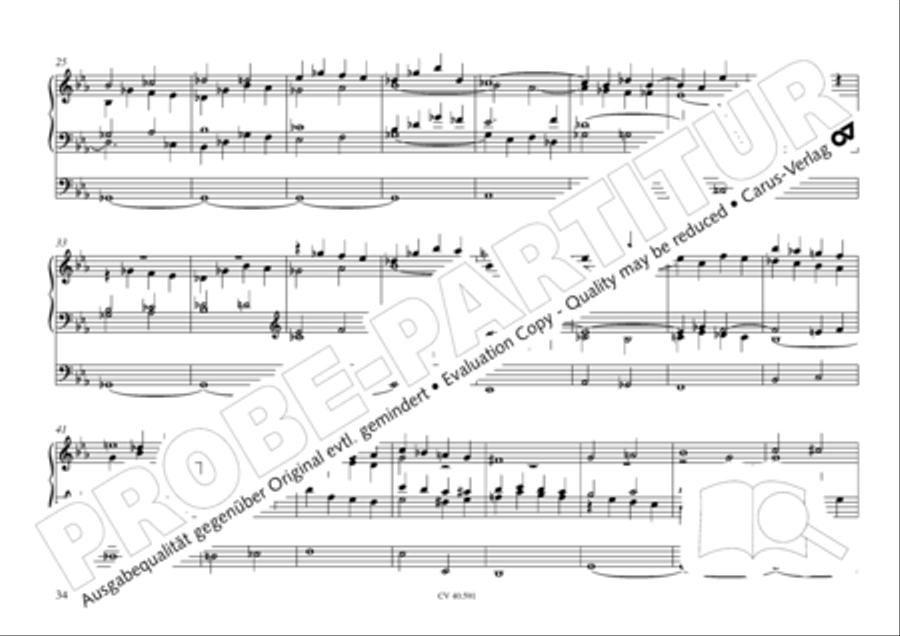 Free Organ Music from the Romantic Period, Vol. III (Freie Orgelmusik der Romantik, Band III) Organ scores gallery preview page 35