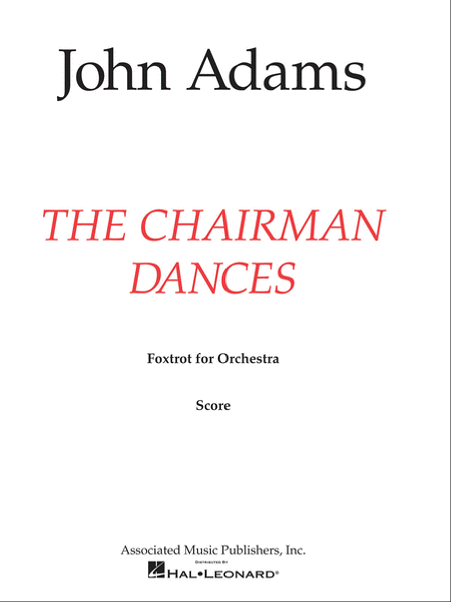 The Chairman Dances Orchestra scores gallery preview page 1