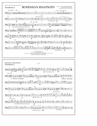 Bohemian Rhapsody - Trombone 2