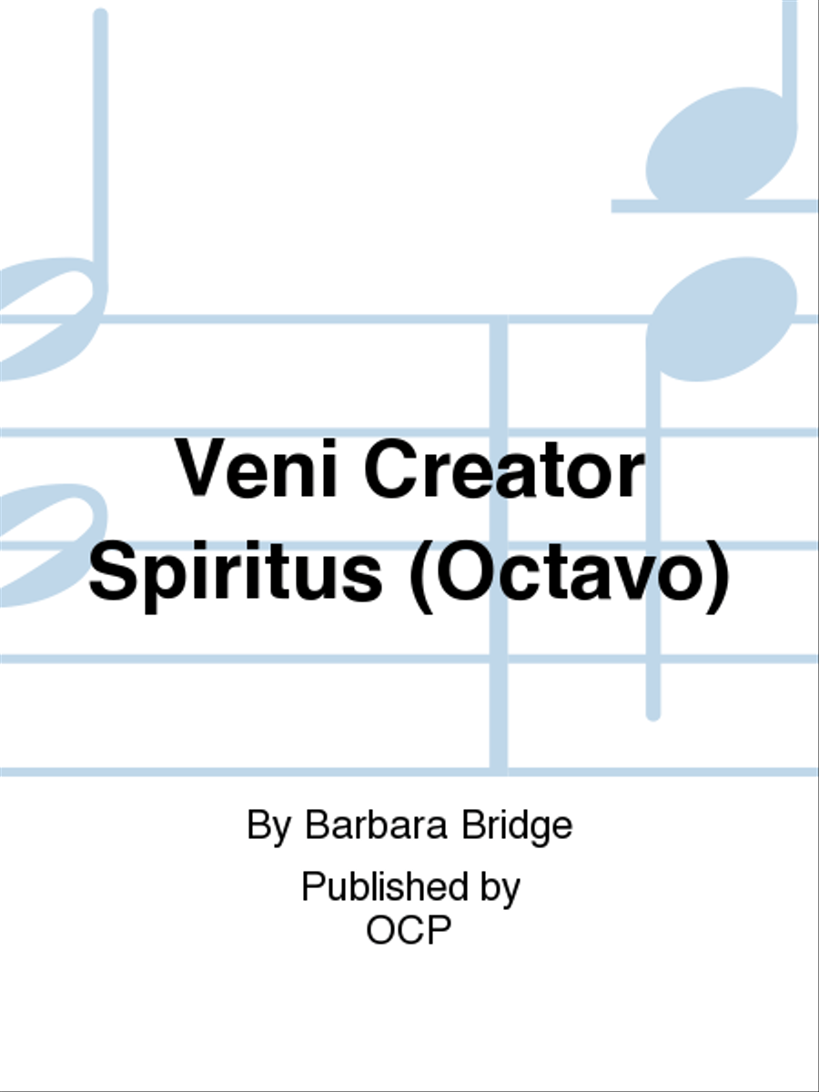 Veni Creator Spiritus Veni Creator Spiritus Choir scores gallery preview page 1