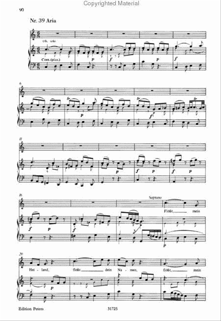 Christmas Oratorio 4-Part scores gallery preview page 5