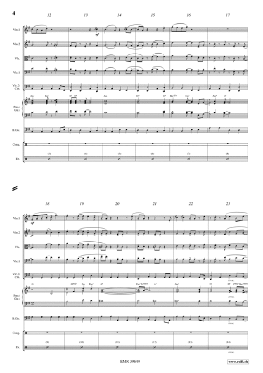Chicago Bass Guitar scores gallery preview page 3