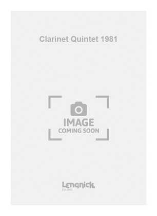 Clarinet Quintet 1981
