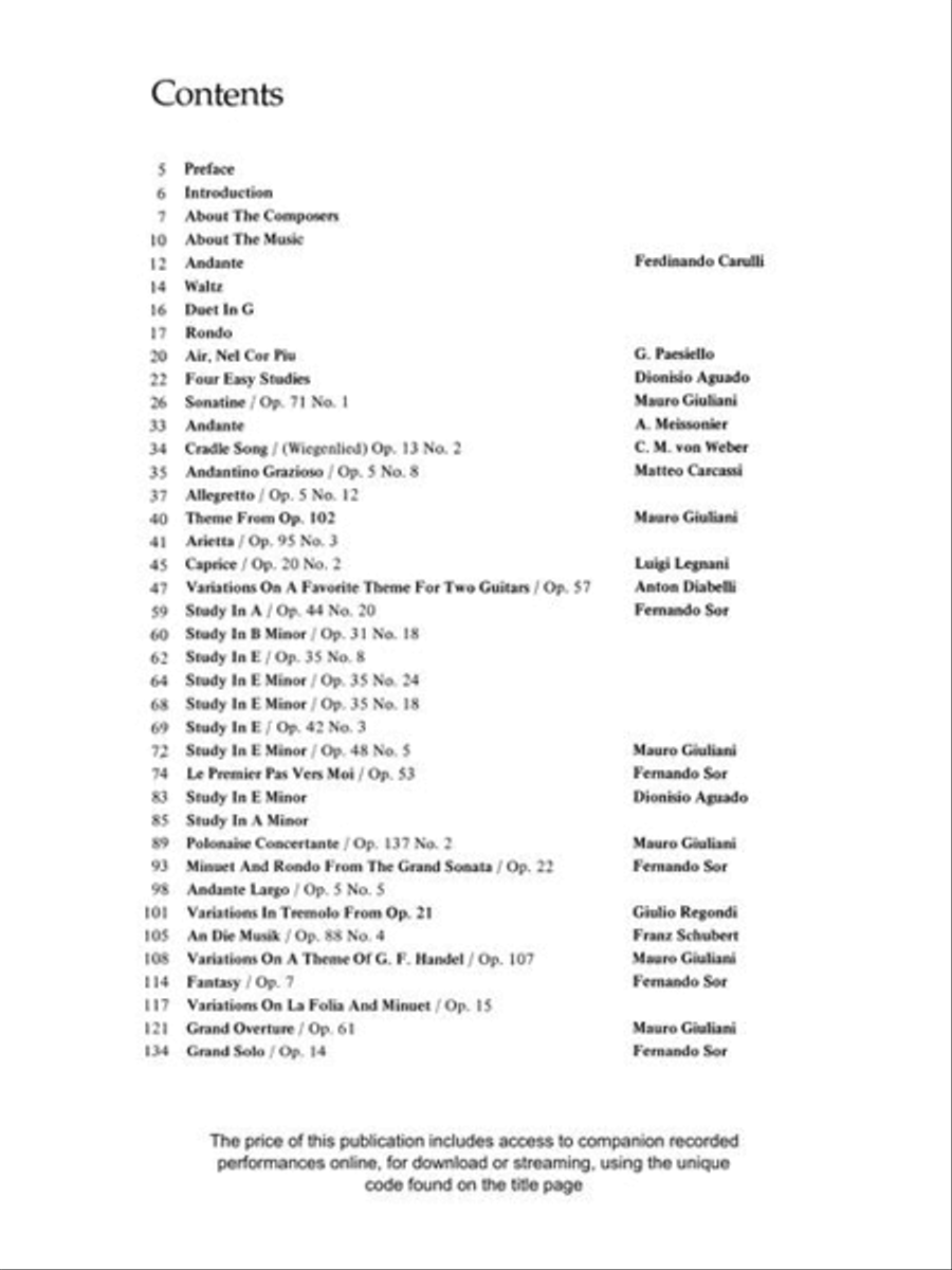 The Classical Guitar Acoustic Guitar scores gallery preview page 4