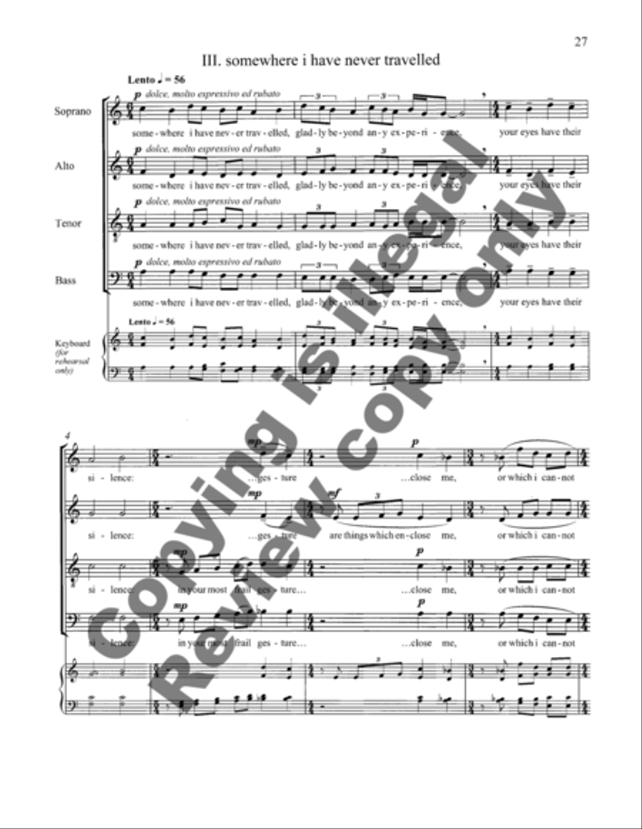 Sometimes I Feel Alive Divisi scores gallery preview page 13