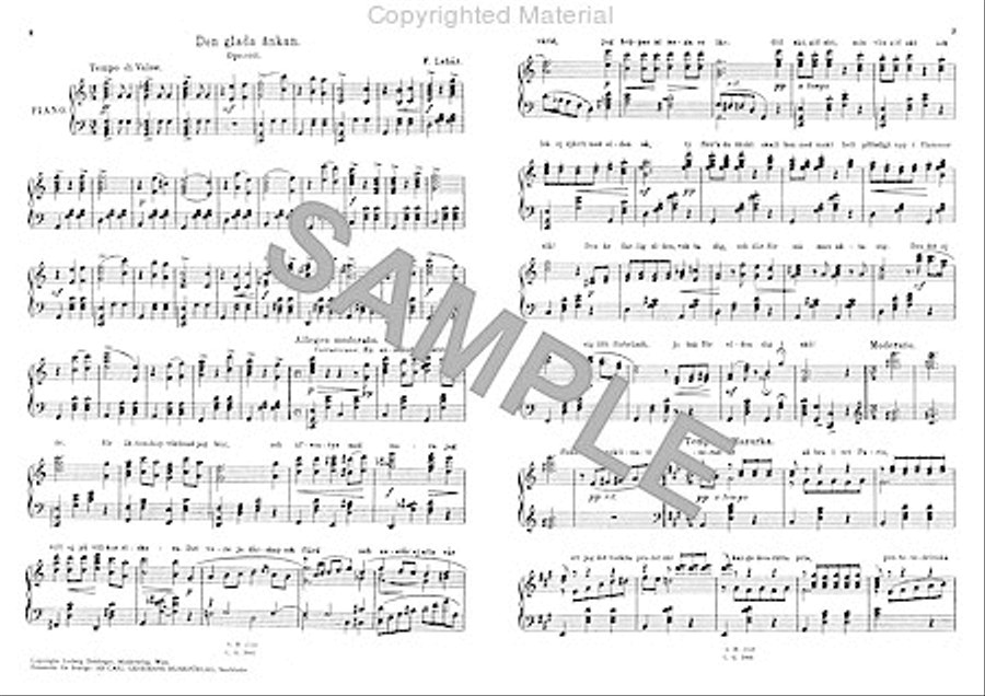 Den glada ankan Den glada ankan Voice scores gallery preview page 2
